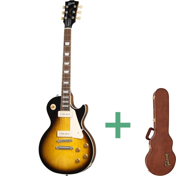 Gibson Les Paul Standard '50s P-90 el-gitar tobacco burst