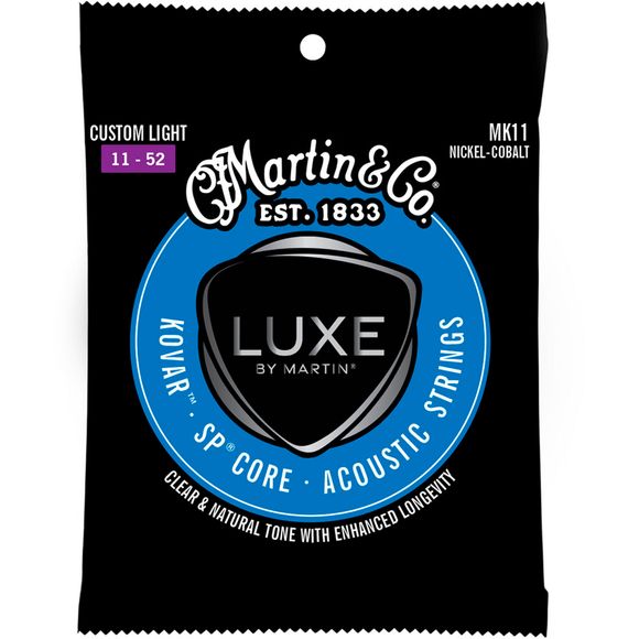 Martin Luxe by Martin Kovar Custom Light westerngitarrsträngar, 011-052
