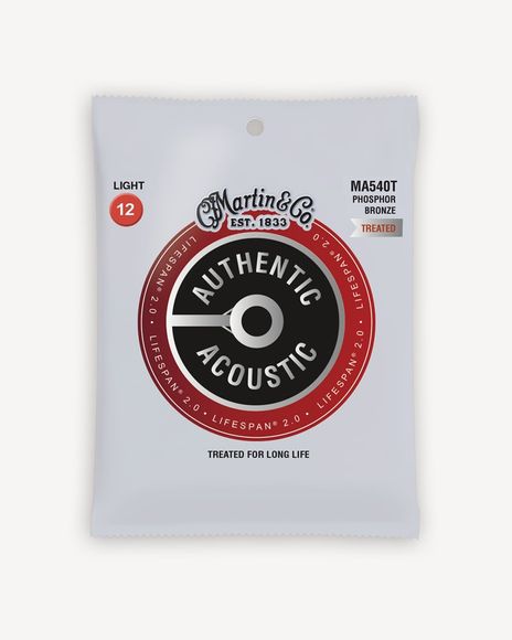 Martin MA540T Authentic Acoustic Lifespan western-gitarr-strängar, light