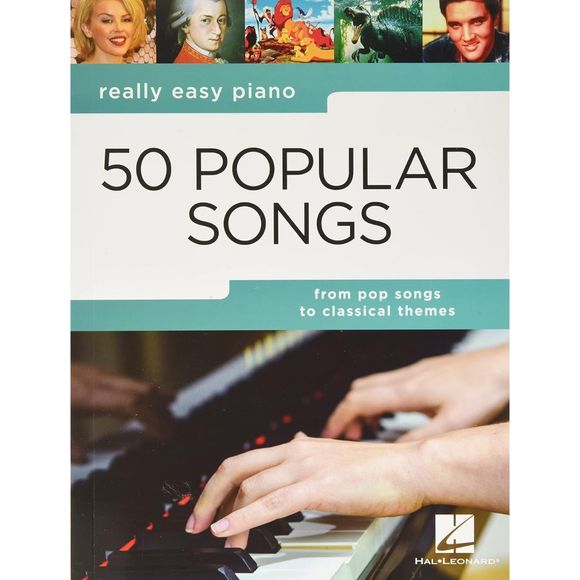 Really Easy Piano: 50 Popular Songs notebok