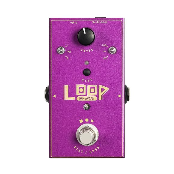 M-vave Loop II gitarr-effektpedal