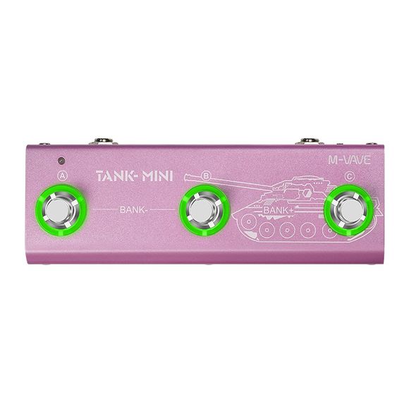 M-vave Tank Mini gitar-effekt-pedal