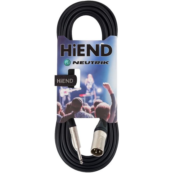 HiEnd with Neutrik XLR(han)-til-jack-kabel 10 meter