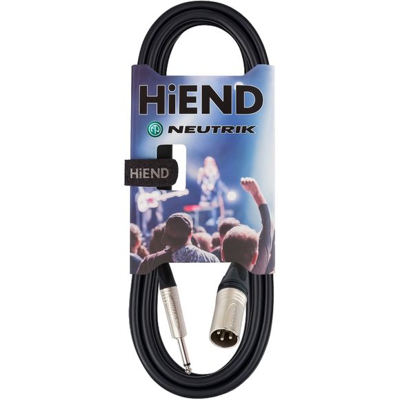 HiEnd with Neutrik XLR(han)-til-jack-kabel 3 meter