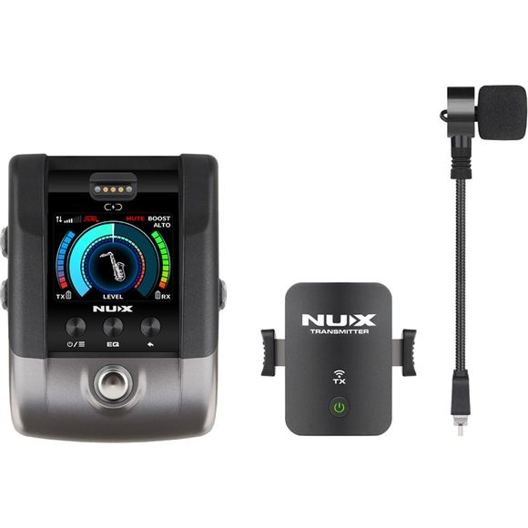 Nux B6 Pro trådløst system for blåseinstrumenter