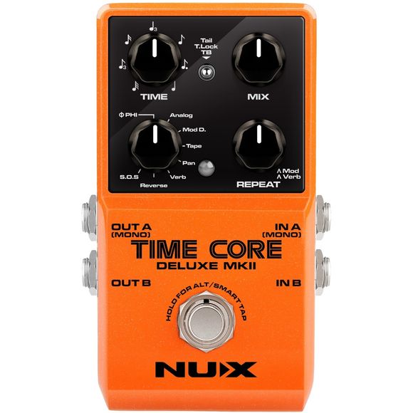 Nux Time Core Deluxe MKII gitar-effekt-pedal