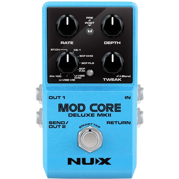 Nux Mod Core Deluxe MKII gitar-effekt-pedal