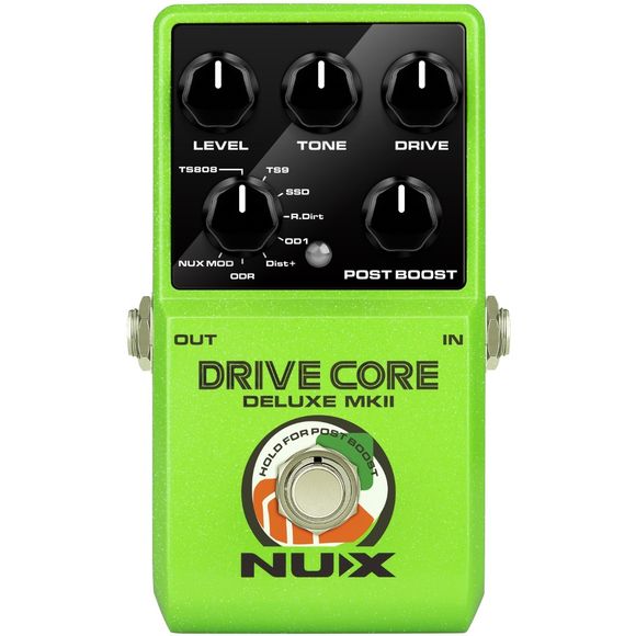 Nux Drive Core Deluxe MKII guitar-effekt-pedal