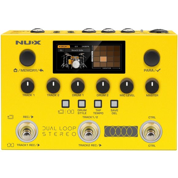 Nux Dual Loop Stereo guitar-effekt-pedal