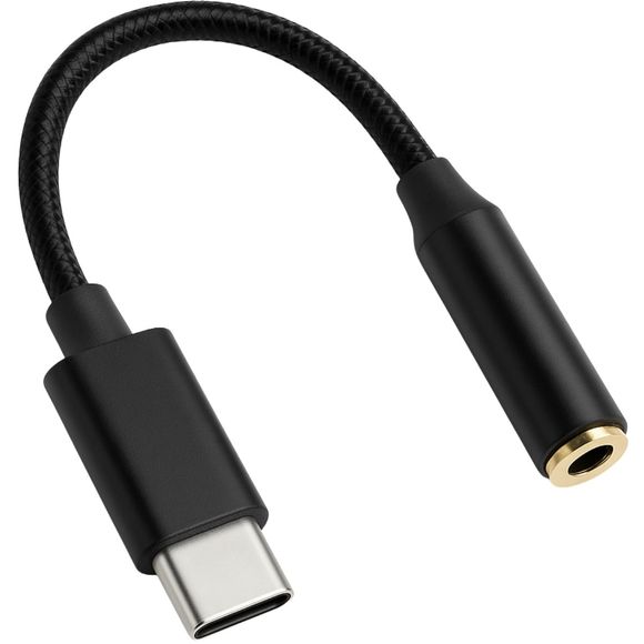 Record REC-C-TRRS USB-C til minijack-adapter