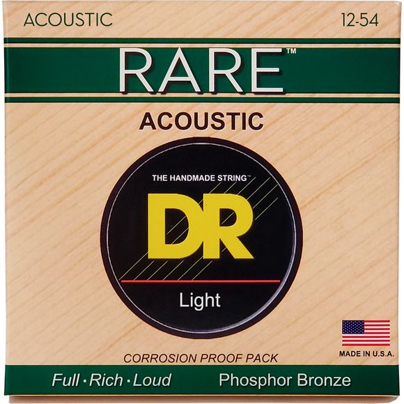 DR Strings RPM-12 Rare stålstrengs-gitarstrenger, 012-054