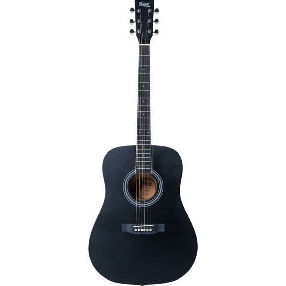 Sant Guitars AC-84 SBK stålstrengsgitar pakkeløsning