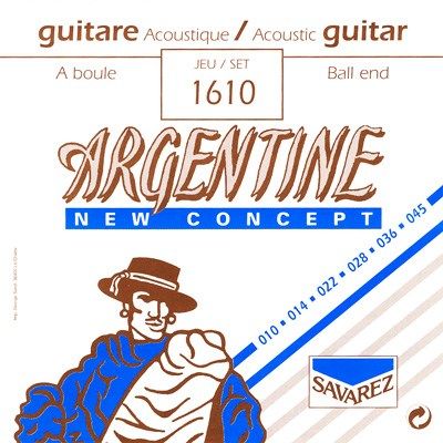 Savarez 1610 Argentine NT Ball End gypsy gitar-strenger