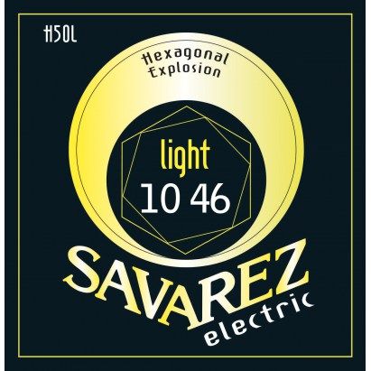 Savarez H50L Hexagonal Explosion el-guitar-strenge, 010-046
