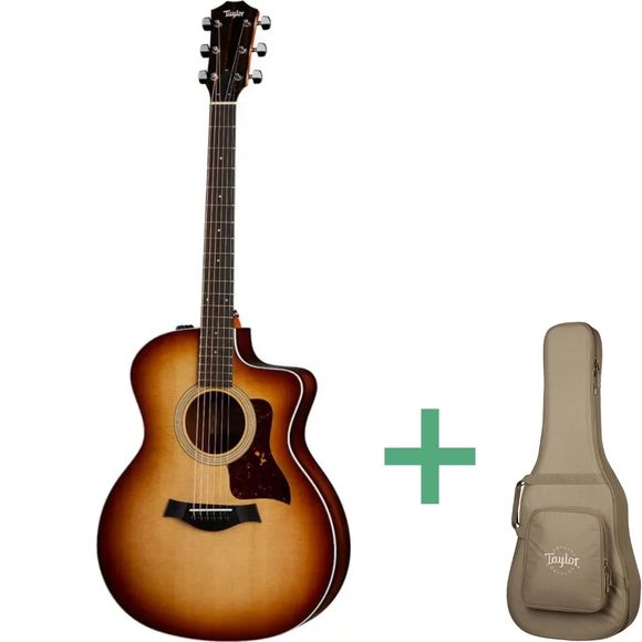 Taylor 214ce-K SB stålstrengsgitar sunburst