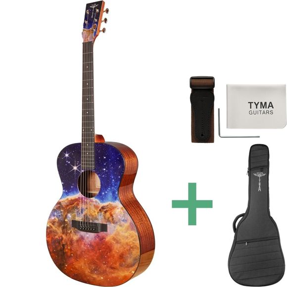 Tyma V-3E SE western-guitar