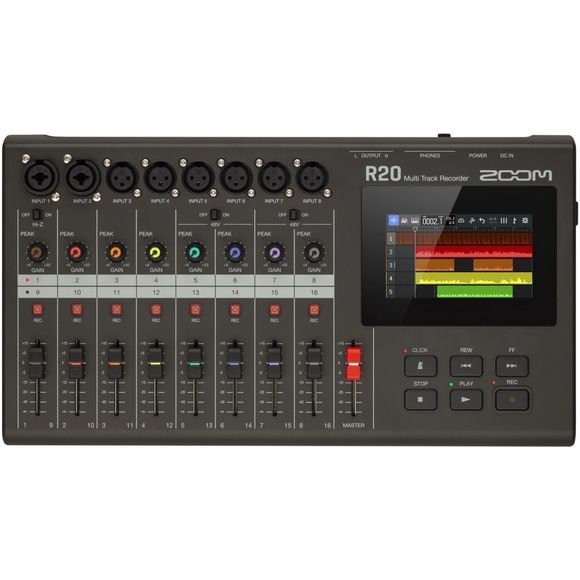 Zoom R20 harddisk-recorder - audio interface