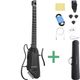 Donner HUSH-C silent spansk gitar sort