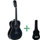 Sant Guitars CJ-36 SBK spansk barne-gitar sort